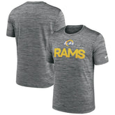 Los Angeles Rams Blitz Velocity Modern Dri-FIT T-Shirt Anthracite