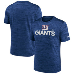 New York Giants Blitz Velocity Modern Dri-FIT T-Shirt Royal