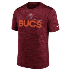 Tampa Bay Buccaneers Blitz Velocity Modern Dri-FIT T-Shirt Red