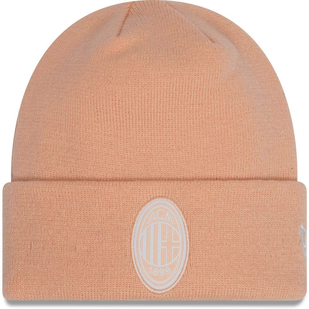 AC Milan New Era Seasonal Color Cuffed Knit Hat Pink