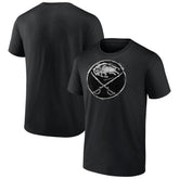 NHL Buffalo Sabres Iced Out T-Shirt - Black