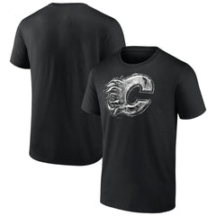 NHL Calgary Flames Iced Out T-Shirt - Black