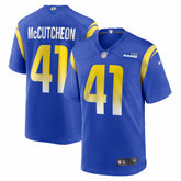 NFL Cameron McCutcheon Los Angeles Rams Game Jersey - Royal