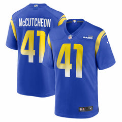 NFL Cameron McCutcheon Los Angeles Rams Game Jersey - Royal
