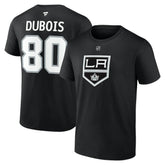 NHL Pierre-Luc Dubois Los Angeles Kings Fanatics Authentic Stack Name & Number T-Shirt - Black