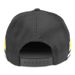 NHL Boston Bruins American Needle HotFoot Stripes Trucker Adjustable Hat - Black