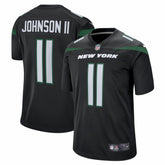 NFL Jermaine Johnson II New York Jets Alternate Game Jersey - Black