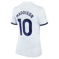 James Maddison Tottenham Hotspur Women's 2023/24 Home Stadium Replica Player Jersey White