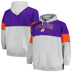 Phoenix Suns Big & Tall Pullover Hoodie Purple/Orange