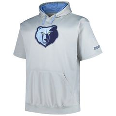 Memphis Grizzlies Big & Tall Logo Pullover Hoodie Silver