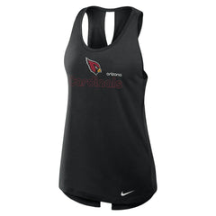 Arizona Cardinals Women's Open-Back Crisscross Dri-FIT Tank Top Black