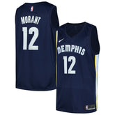 NBA Ja Morant Memphis Grizzlies Swingman Player Jersey - Icon Edition - Navy