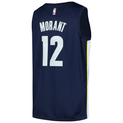 NBA Ja Morant Memphis Grizzlies Swingman Player Jersey - Icon Edition - Navy