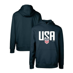 USMNT Levelwear Youth Podium Mascot Pullover Hoodie Navy shop