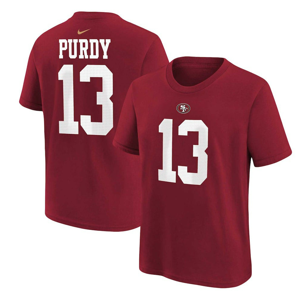 Brock Purdy San Francisco 49ers Preschool Player Name & Number T-Shirt Scarlet