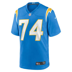 NFL Matt Kaskey Los Angeles Chargers Team Game Jersey - Powder Blue