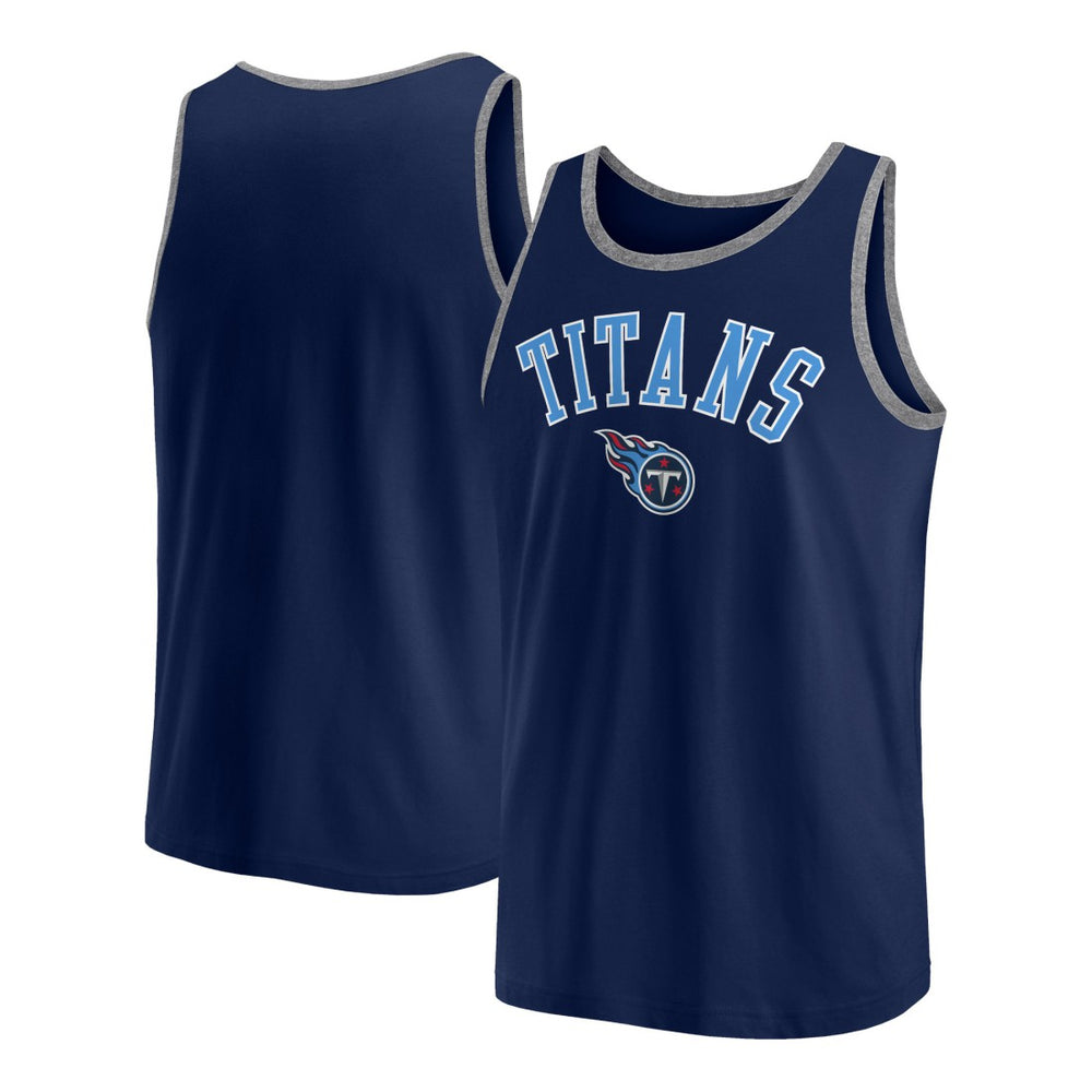Tennessee Titans Bet Tank Top Navy