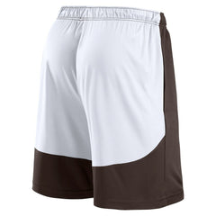 Cleveland Browns Go Hard Shorts Brown/White