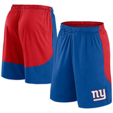 New York Giants Go Hard Shorts Royal/Red