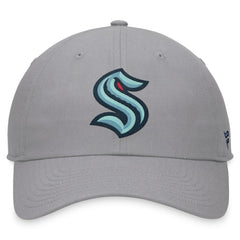 NHL Seattle Kraken Fanatics Extra Time Adjustable Hat - Gray