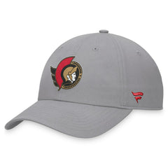 NHL Ottawa Senators Fanatics Extra Time Adjustable Hat - Gray