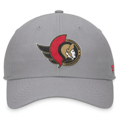 NHL Ottawa Senators Fanatics Extra Time Adjustable Hat - Gray