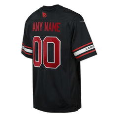 NFL Arizona Cardinals Youth Alternate Custom Game Jersey - Black