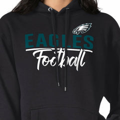 Philadelphia Eagles G-III 4Her by Carl Banks Women's Graphic Fleece Pullover Hoodie Black