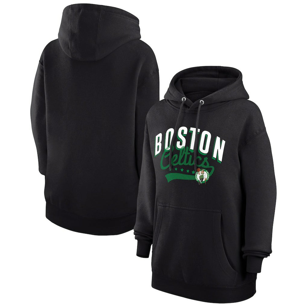 Boston Celtics G-III 4Her by Carl Banks Women's Filigree Logo Pullover Hoodie - Black