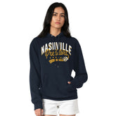 NHL Nashville Predators G-III 4Her by Carl Banks Women's Filigree Logo Pullover Hoodie – Navy