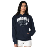NHL Toronto Maple Leafs G-III 4Her by Carl Banks Women's Filigree Logo Pullover Hoodie – Navy