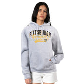 NHL Pittsburgh Penguins G-III 4Her by Carl Banks Women's Filigree Logo Pullover Hoodie – Gray