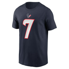 C.J. Stroud Houston Texans Youth Player Name & Number T-Shirt Navy