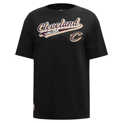 Cleveland Cavaliers Pro Standard Women's Script Boyfriend T-Shirt Black