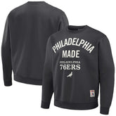 Philadelphia 76ers NBA x Staple Plush Pullover Sweatshirt Anthracite