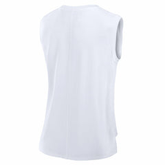 Houston Texans Women's Studio Gym Tank Top White