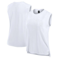 Indianapolis Colts Women's Studio Gym Tank Top White