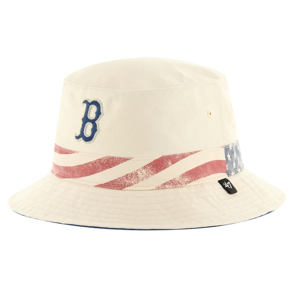 Boston Red Sox '47 Glory Daze Bucket Hat - Khaki Hats