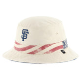 San Francisco Giants '47 Glory Daze Bucket Hat - Khaki Hats