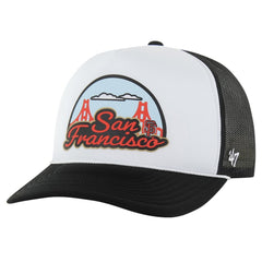 San Francisco Giants '47 Retro Region Foam Trucker Adjustable Hat - Black Hats