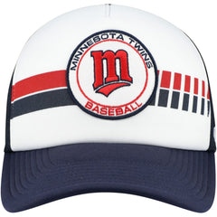Minnesota Twins '47 Cooperstown Collection Wax Pack Express Trucker Adjustable Hat - White/Navy Hats