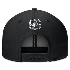 NHL Pittsburgh Penguins Fanatics Authentic Pro Training Camp Snapback Hat - Black