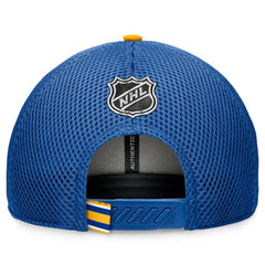 NHL Buffalo Sabres Fanatics 2024 NHL Draft On Stage Trucker Adjustable Hat - Royal