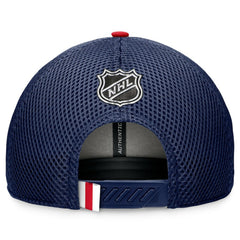 NHL New York Rangers Fanatics 2024 NHL Draft On Stage Trucker Adjustable Hat - Navy