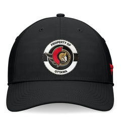 NHL Ottawa Senators Fanatics Authentic Pro Training Camp Flex Hat - Black