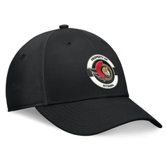 NHL Ottawa Senators Fanatics Authentic Pro Training Camp Flex Hat - Black