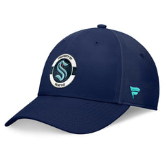 NHL Seattle Kraken Fanatics Authentic Pro Training Camp Flex Hat - Deep Sea Blue