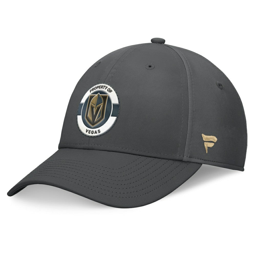 NHL Vegas Golden Knights Fanatics Authentic Pro Training Camp Flex Hat - Charcoal