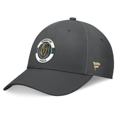 NHL Vegas Golden Knights Fanatics Authentic Pro Training Camp Flex Hat - Charcoal
