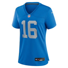 NFL Jared Goff Detroit Lions Women's Alternate Game Jersey - Blue